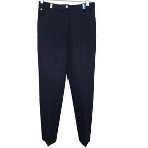 St. John Sport Black Slacks Womens Size 6